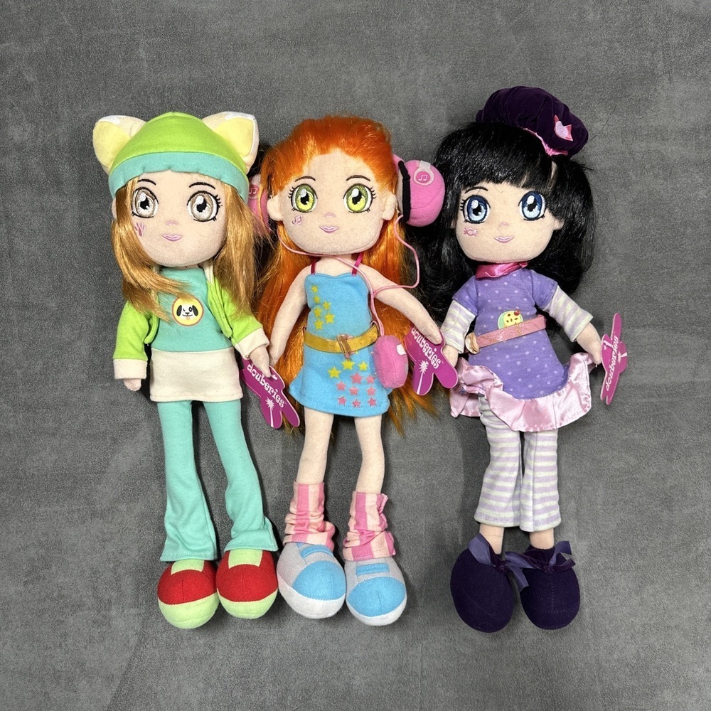 Douberies Complete Set Melody Ginger & Penny Plush